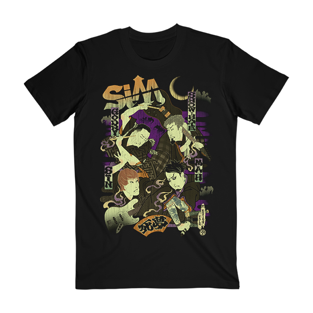 Kabuki Black Tour Tee – SiM Band Official